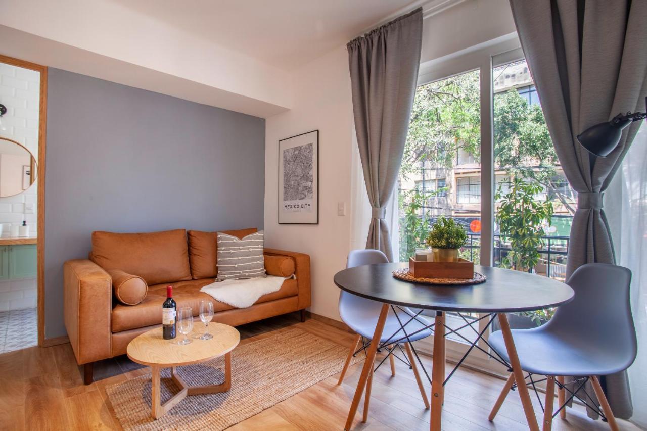 Appartamento Bright & Sweet Unit In The Heart Of Polanco. Città del Messico Esterno foto
