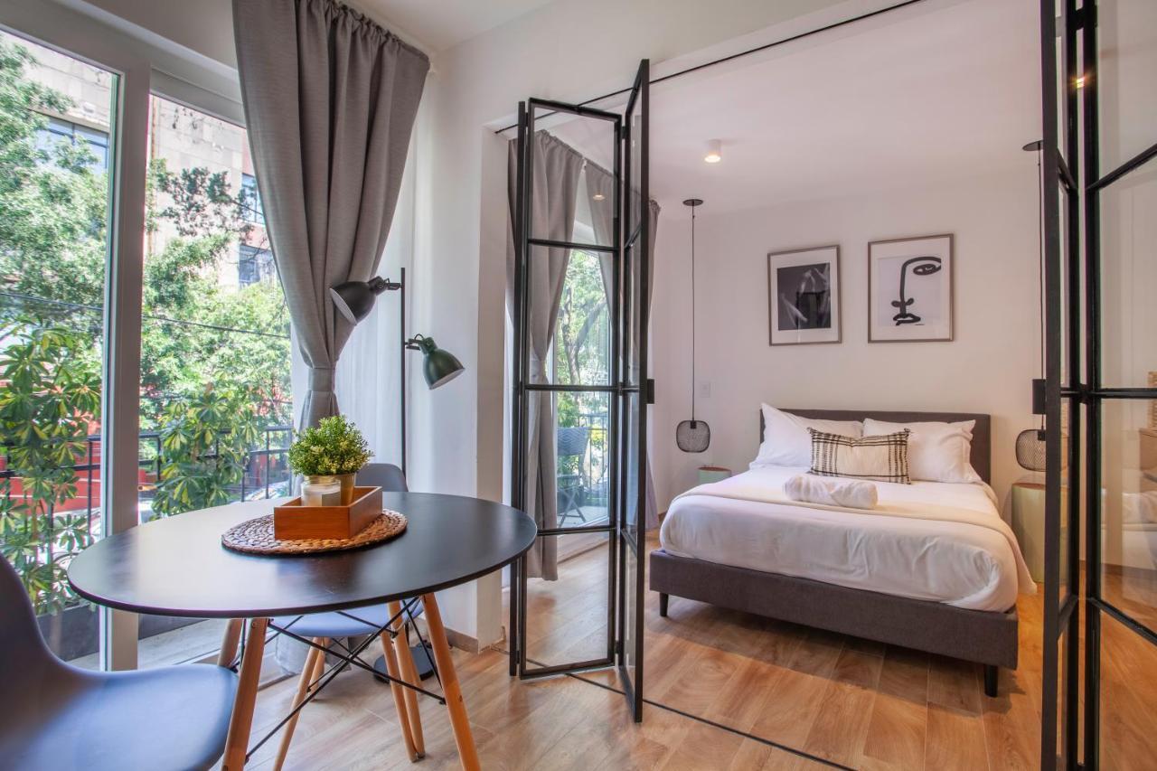 Appartamento Bright & Sweet Unit In The Heart Of Polanco. Città del Messico Esterno foto